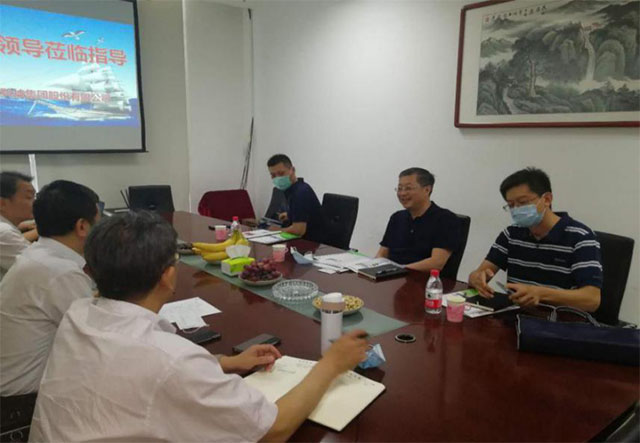 省工商联合会主席刘劲松一行莅临公司调研