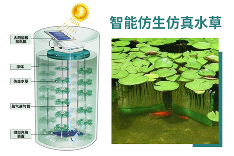 太阳能仿生水草